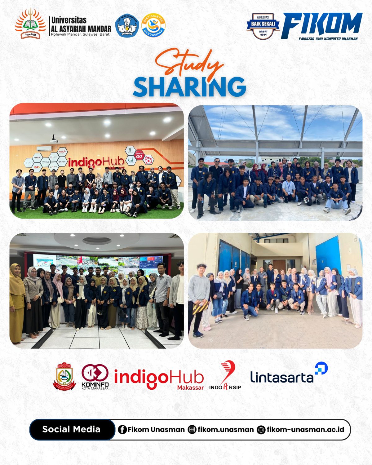 Study Sharing Fakultas Ilmu Komputer Universitas Al Asyariah Mandar