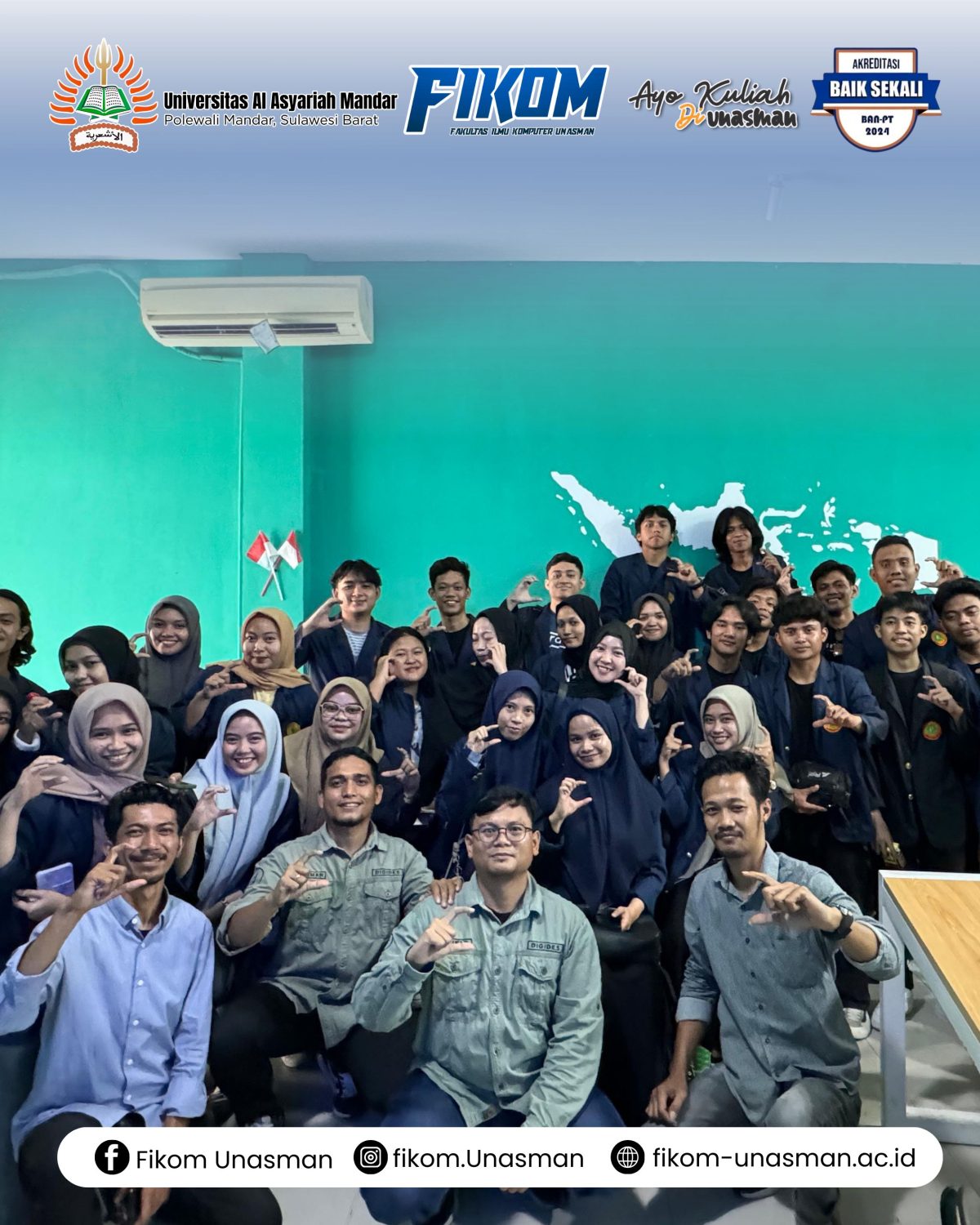Kunjungan  ke Digital Desa (DIGIDES) yang ada di Kota Makassar.