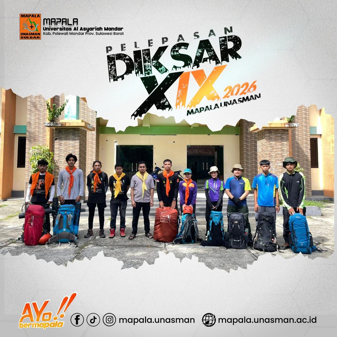 MAPALA UNASMAN Lepas Peserta Pendidikan Dasar XIX Tahun 2026